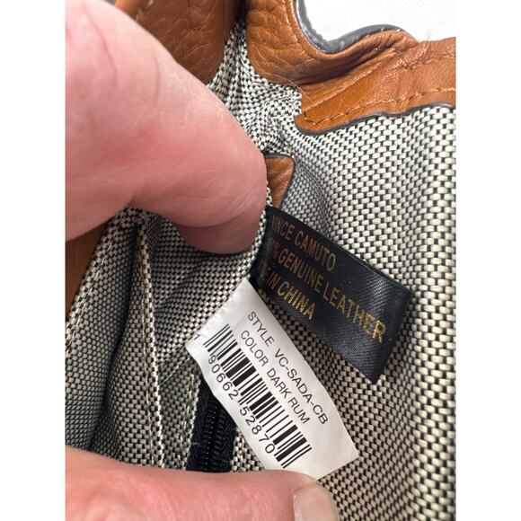 Vince Camuto Crossbody Butter Soft Brown Leather Nice! - Picture 5 of 12